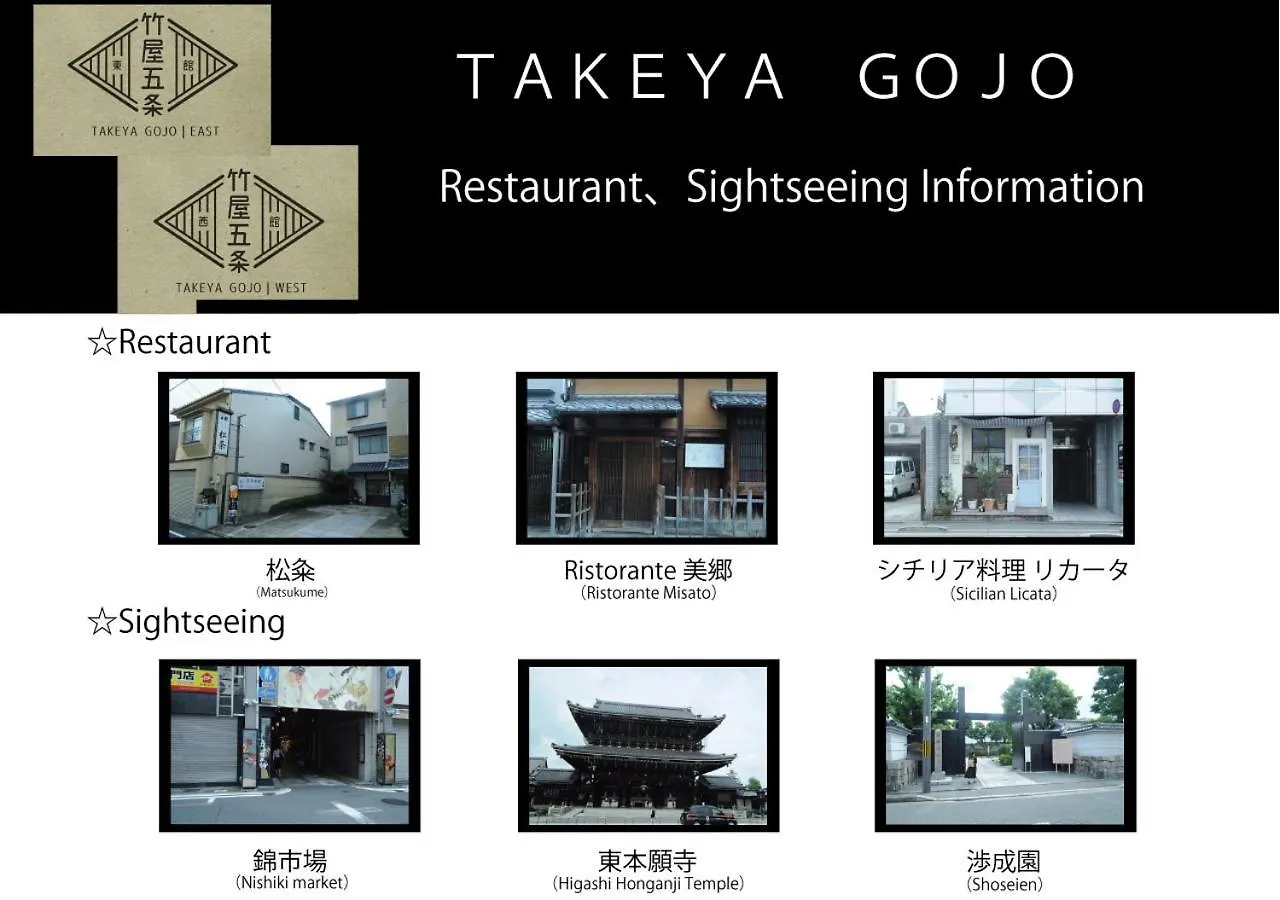 Vila Takeya Gojo Kjóto Japonsko